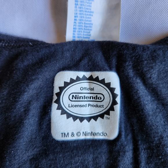 Nintendo Metroid Samus Aran Returns Side Pose Black S Graphic Tank Top Video Gam - Picture 6 of 7